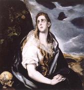 El Greco the repentant magdalen Sweden oil painting artist